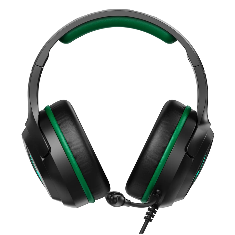 Green Lion Gaming Headphone RUNNER GNRNRGHP62BK - Wired, Black