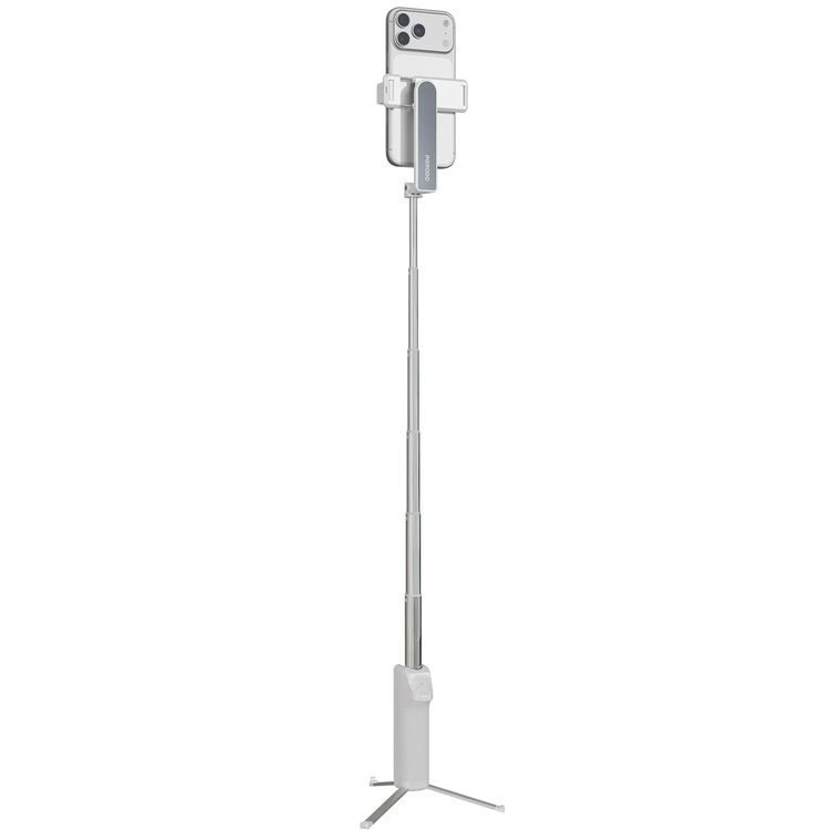 Porodo Selfie Stick with Tripod PDI10WH - White