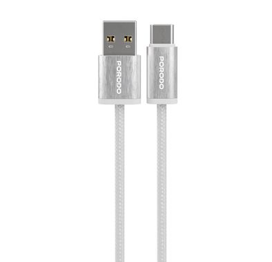 Porodo USB-A to Type-C Cable PD-WV3AC1 - 3A Fast Charge, ...