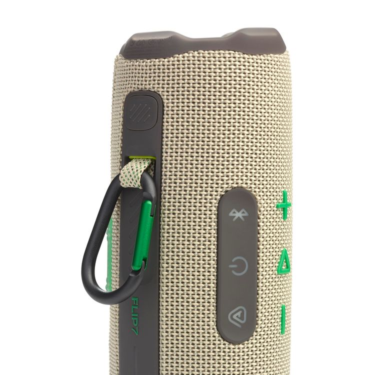 JBL Flip 7 Bluetooth Speaker with AI Sound Boost, Waterproof - Sand