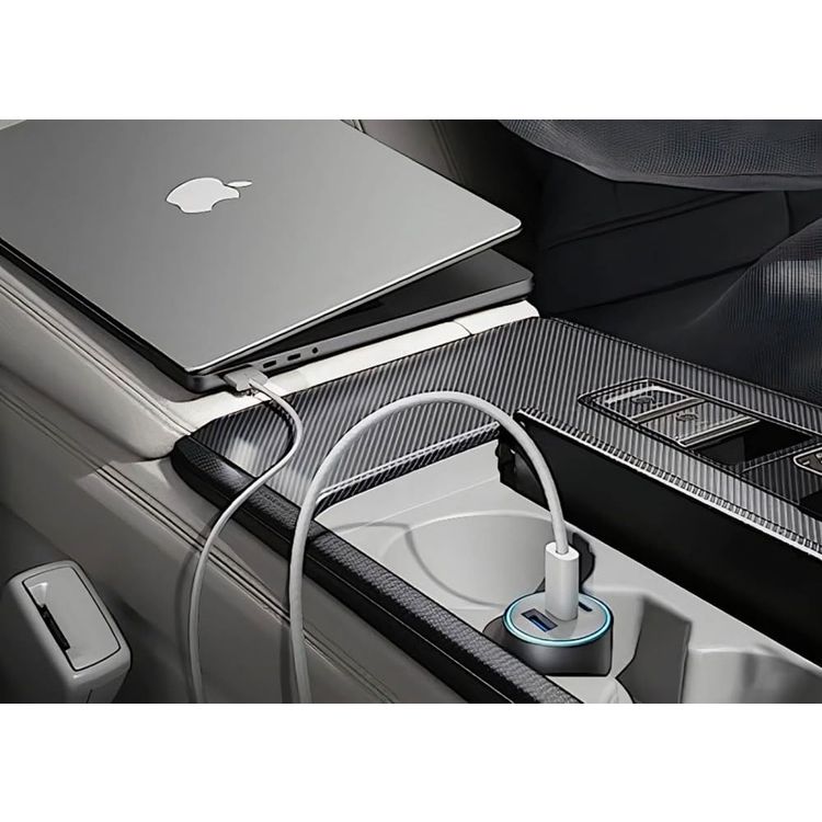 Anker Car Charger A2736H11 - 67W, 3-Port, Black