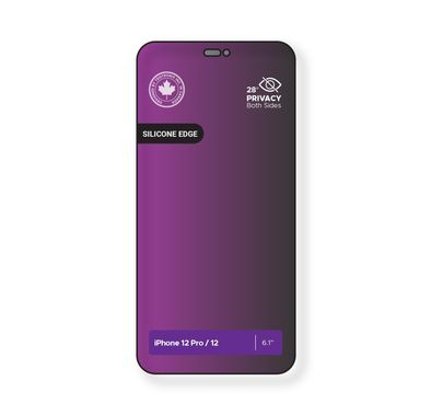 Levelo Tempered Glass Screen Protector iPhone 12/12 Pro -...