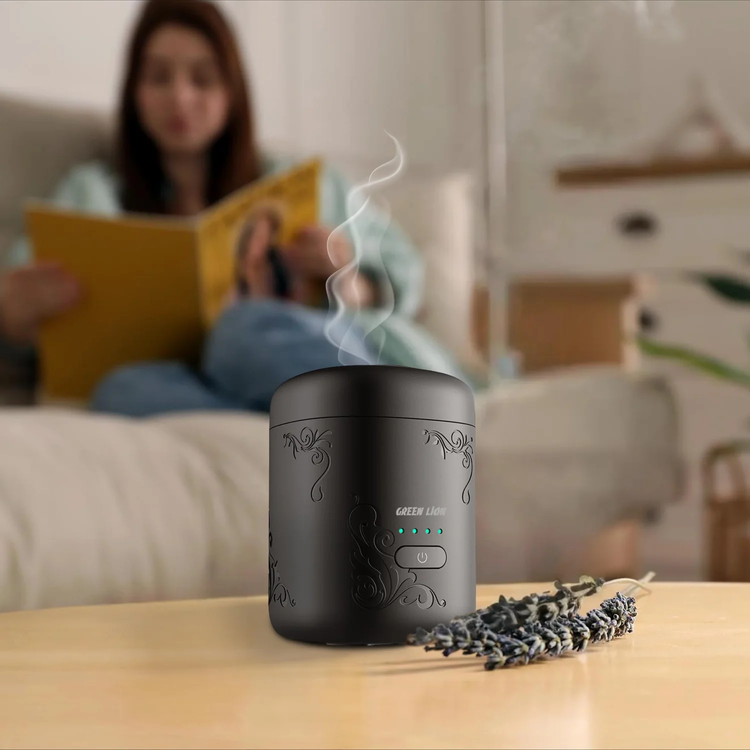 Green Lion Electric Bakhour Burner ASEEL GNASLBAKH - 10W, Silver